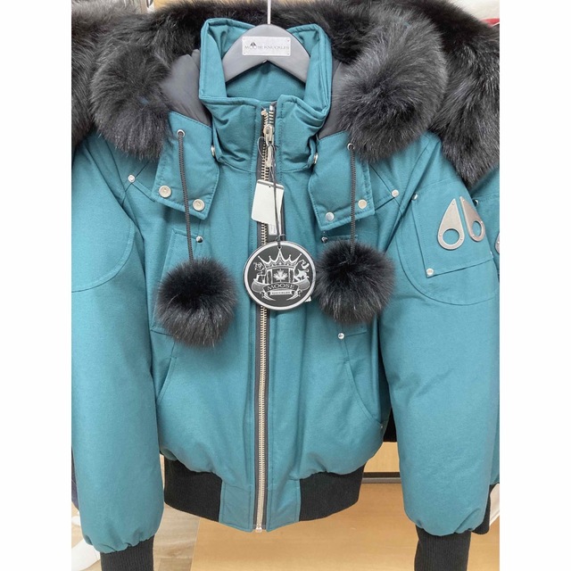 最も MOOSE - KNUCKLES MOOSE KNUCKLES BOMBER DEBBIE ダウン