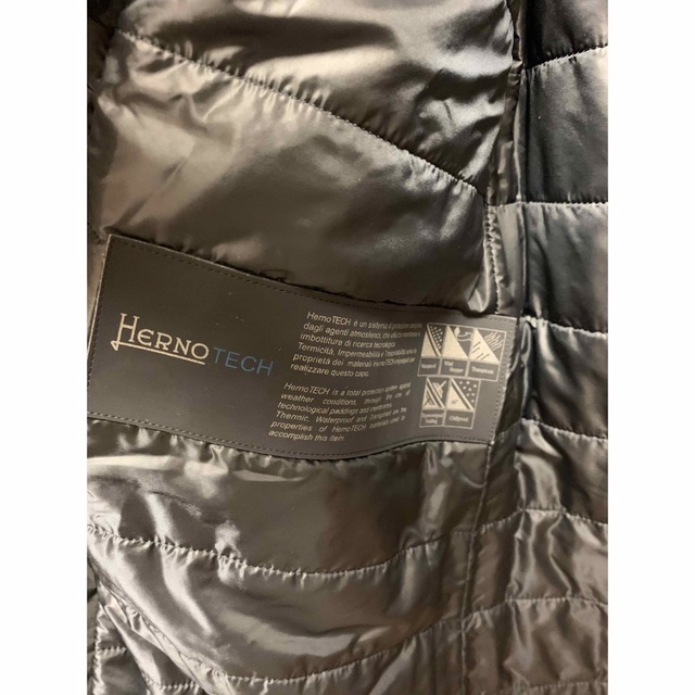 HERNO(ヘルノ)の国内正規 HERNO ヘルノ ステンカラー ダウンコート メンズのジャケット/アウター(ステンカラーコート)の商品写真