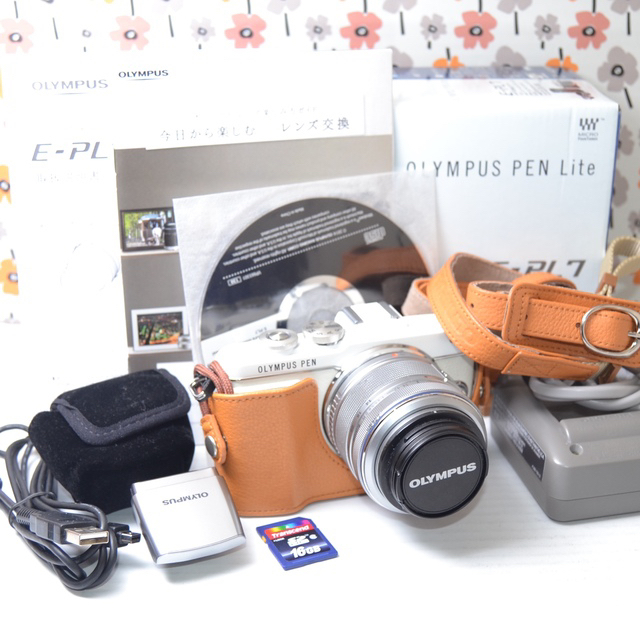 OLYMPUS   Wi Fiオリンパス PL7 ミラーレスカメラの通販 by