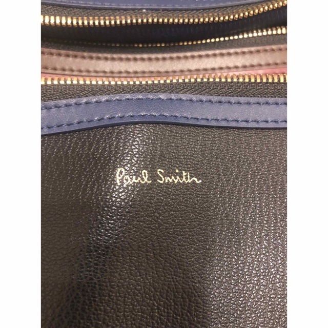 Paul Smith(ポールスミス)のポールスミス　バックパック　レザー　ブラック メンズのバッグ(バッグパック/リュック)の商品写真