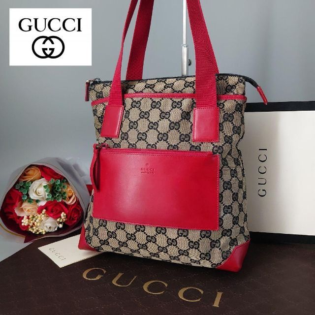 直売人気商品 GUCCI グッチ トートバッグ ハンドバッグ GG柄