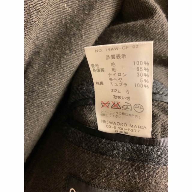 WACKO MARIA(ワコマリア)の正規 WACKOMARIA ワコマリア チェスターコート メンズのジャケット/アウター(チェスターコート)の商品写真