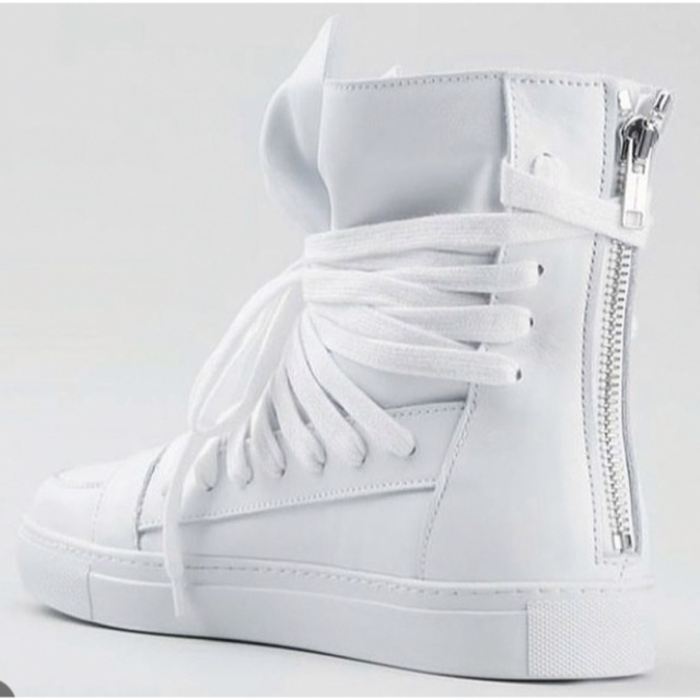 新品】KRISVANASSCHE マルチレースレザースニーカー ブーツ 139300円