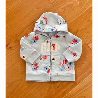 ベビーギャップ(babyGAP)の美品　GAP　babyGAP パーカー　トレーナー　裏起毛(ジャケット/コート)