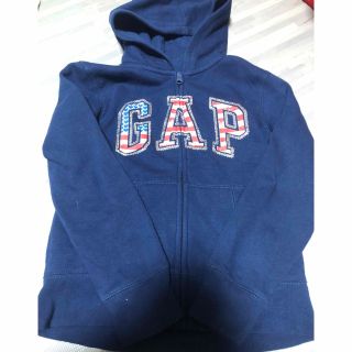 ギャップキッズ(GAP Kids)のGAPKIDS ロゴパーカー 130cm(ジャケット/上着)