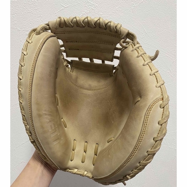 ZETT(ゼット)のZEET  プロステイタス　硬式　野球　キャッチャーミット　グローブ　小林モデル スポーツ/アウトドアの野球(グローブ)の商品写真