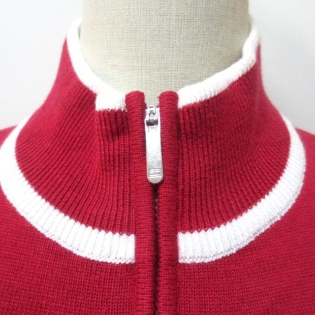 TOMMY HILFIGER(トミーヒルフィガー)のトミーヒルフィガー GOLF ニット 85ハーフジップセーター THLA774 スポーツ/アウトドアのゴルフ(ウエア)の商品写真