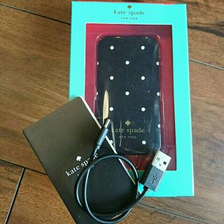 ケイトスペード  kate spade 充電器 バッテリー iphone