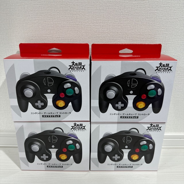 Nintendo ゲームキューブコントローラ スマブラブラック - その他