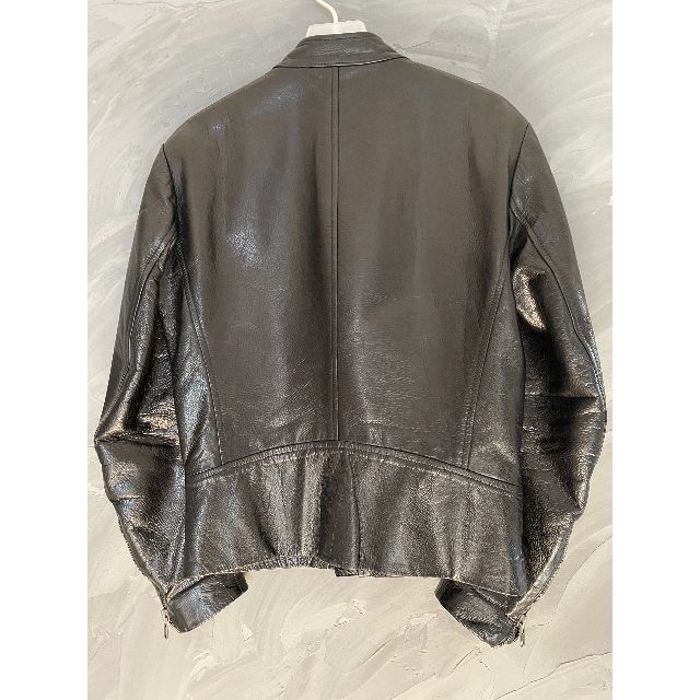 本人期 マルジェラ Margiela 5Zip ライダース 08AW 44 黒