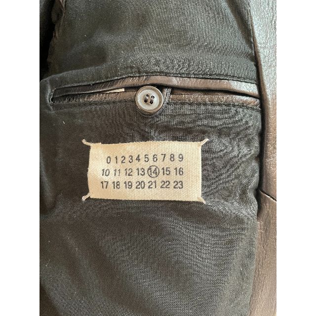 本人期 マルジェラ Margiela 5Zip ライダース 08AW 44 黒 本人期 マルジェラ Margiela 5Zip ライダース 08AW 44 黒