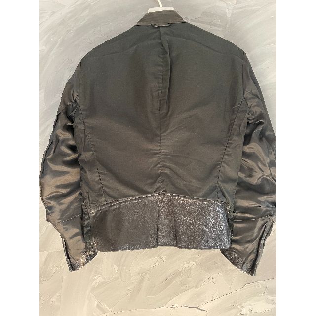 本人期 マルジェラ Margiela 5Zip ライダース 08AW 44 黒