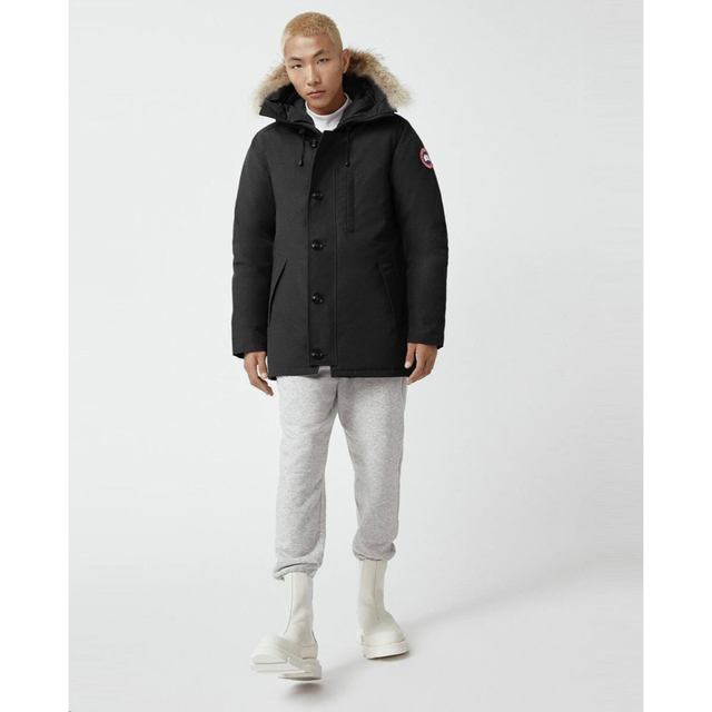 CANADA GOOSE(カナダグース)のカナダグース　ダウンジャケット　黒L メンズのジャケット/アウター(ダウンジャケット)の商品写真