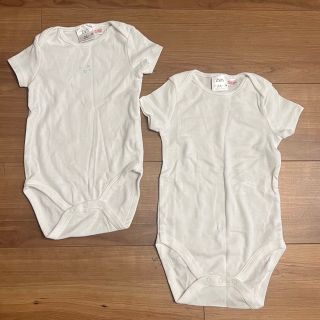 ザラキッズ(ZARA KIDS)の【★】ZARA ロンパース　2着(肌着/下着)