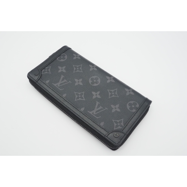 LOUIS VUITTON ラウンドファスナー長財布 エクリプス トランク AB