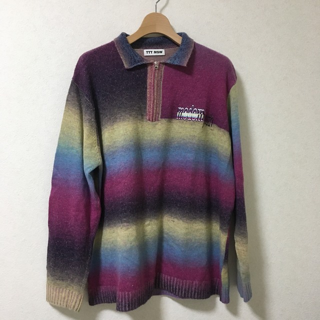 TTT_MSW - TTT MSW 22AW KASURI Knit Polo ニットの通販 by 25日まで