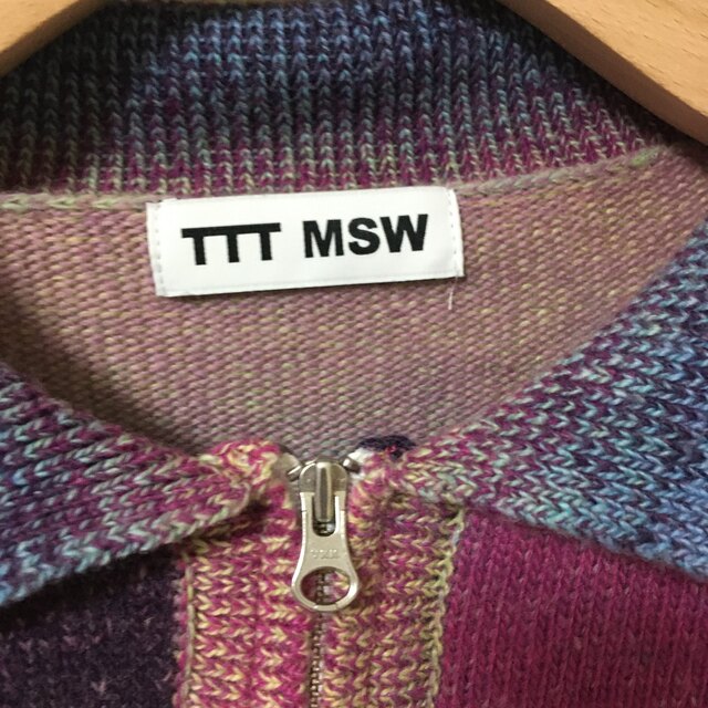 TTT_MSW - TTT MSW 22AW KASURI Knit Polo ニットの通販 by 25日まで