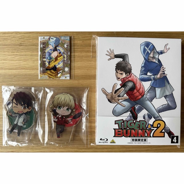 TIGER&BUNNY2 Blu-ray 特装限定版 4巻　フライヤー11枚