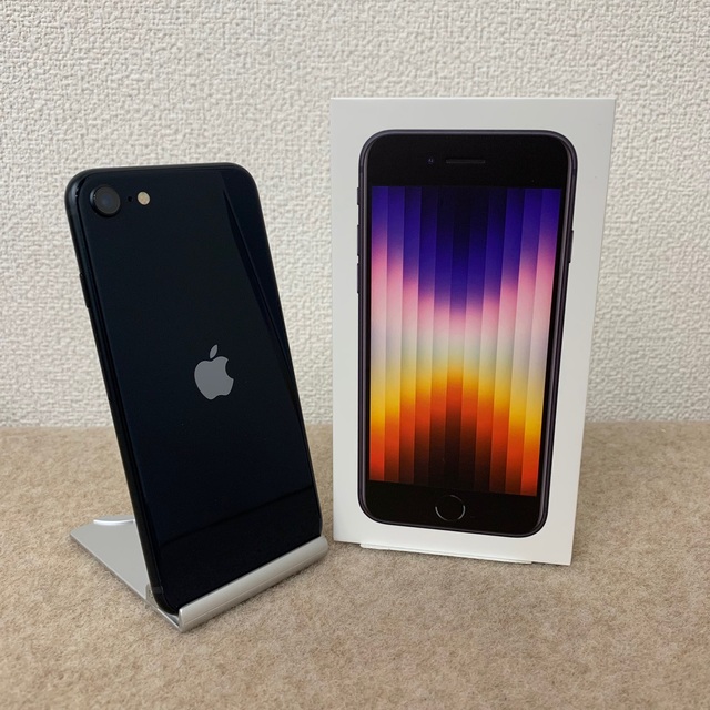 【セール 登場から人気沸騰】 - iPhone 【超美品】iPhone 12 128GB Midnight 第3世代 SE スマートフォン本体