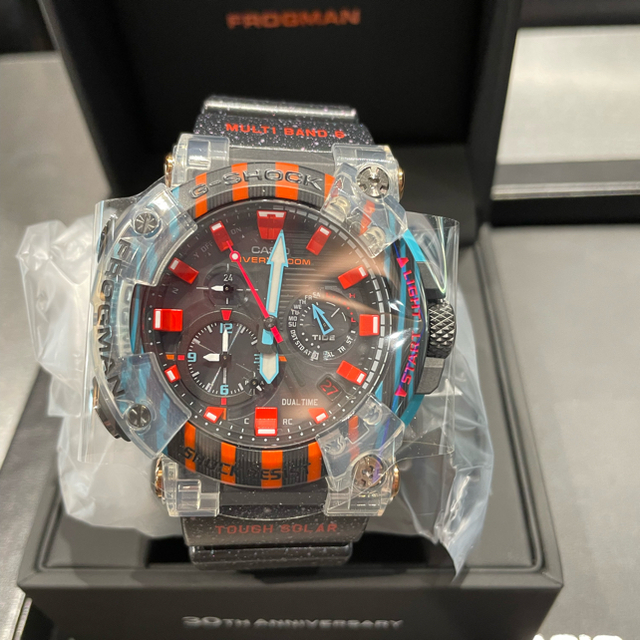 G-SHOCK(ジーショック)の G-SHOCK フロッグマン GWF-A1000APF-1AJR ヤドクガエル メンズの時計(腕時計(アナログ))の商品写真