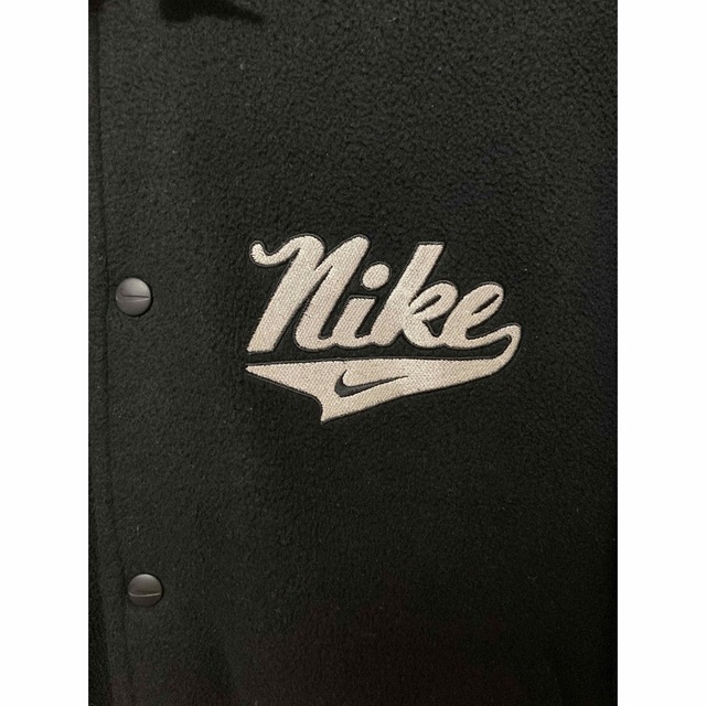 NIKE(ナイキ)のNIKE フリースブルゾン パーカー XL相当 ブラック メンズのジャケット/アウター(ブルゾン)の商品写真