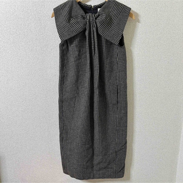 IENA(イエナ)のIENA×Naoko Tsuji イエナ デザインチェックワンピース36 レディースのスカート(ロングスカート)の商品写真