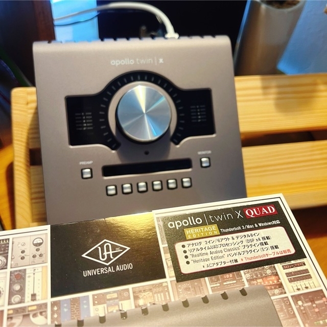 【完動品】UNIVERSAL AUDIO  APOLLO TWIN X QUAD 楽器のDTM/DAW(オーディオインターフェイス)の商品写真