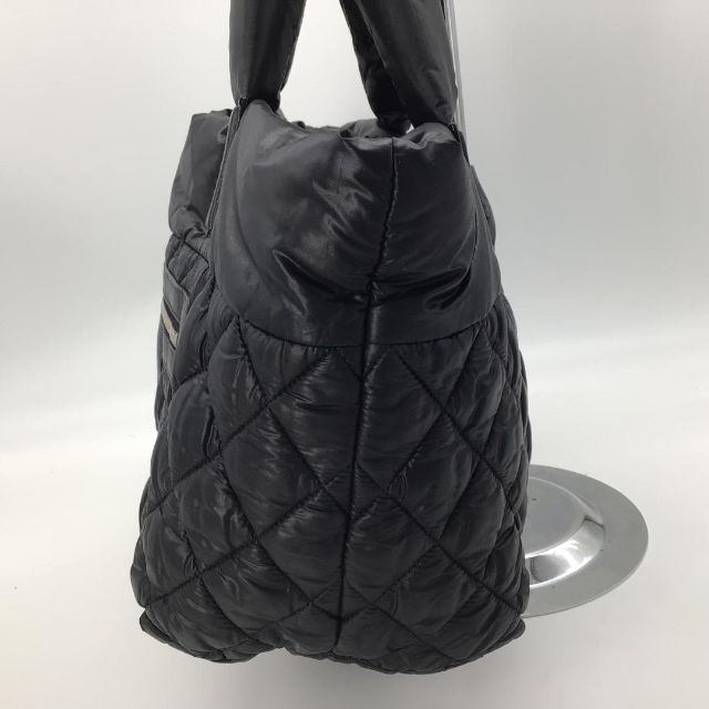 CHANEL シャネル コココクーンPM ハンドバッグ ブラック ナイロン-