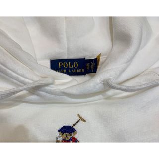 polo ベア　エンブロイダード　フーディ