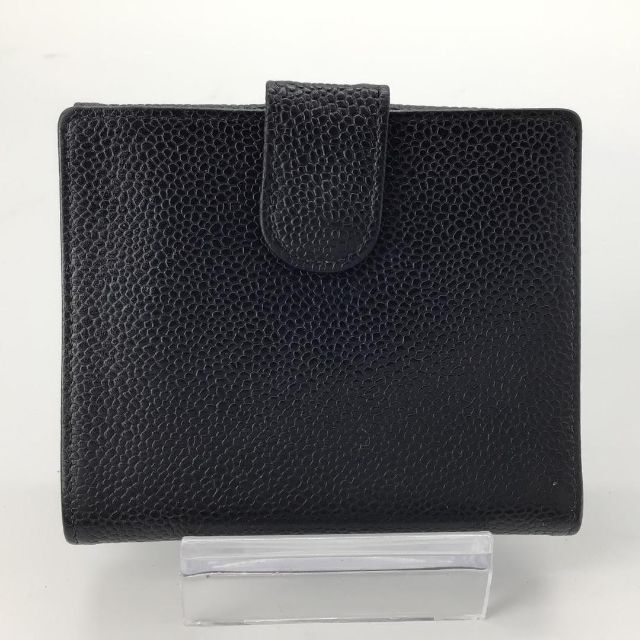 CHANEL - シャネル ココマーク ダブルホック コンパクト折り財布