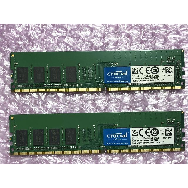 Crucial CT8G4DFS824A DDR4 8GB×2／M11