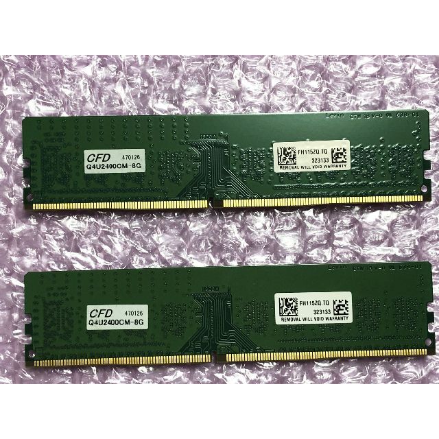 Crucial CT8G4DFS824A DDR4 8GB×2／M11 1