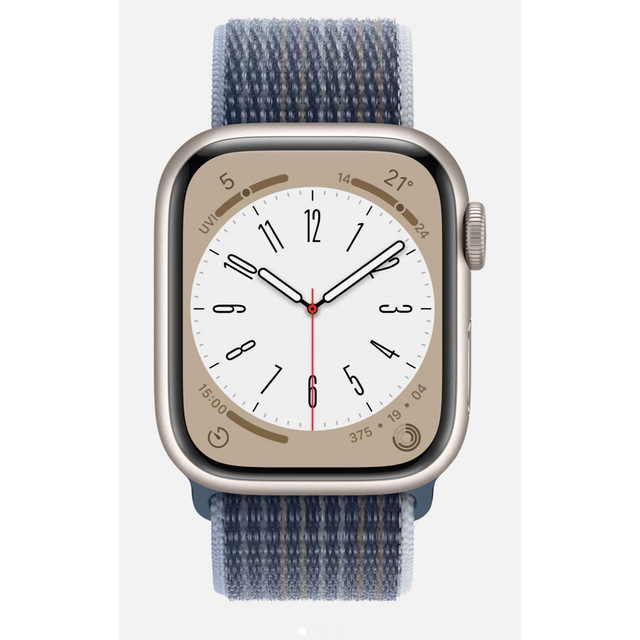 Apple Watch - 【ほぼ新品】Apple Watch 8 スターライト 45mm GPSモデル
