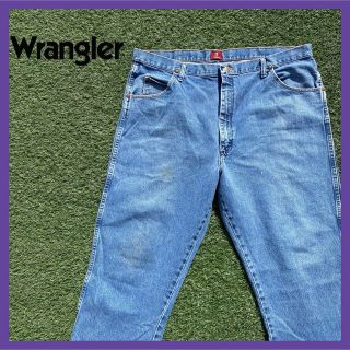 ラングラー(Wrangler)の《Wrangler》デニム W42 L34 ライトブルー ジーンズ ラングラー(デニム/ジーンズ)