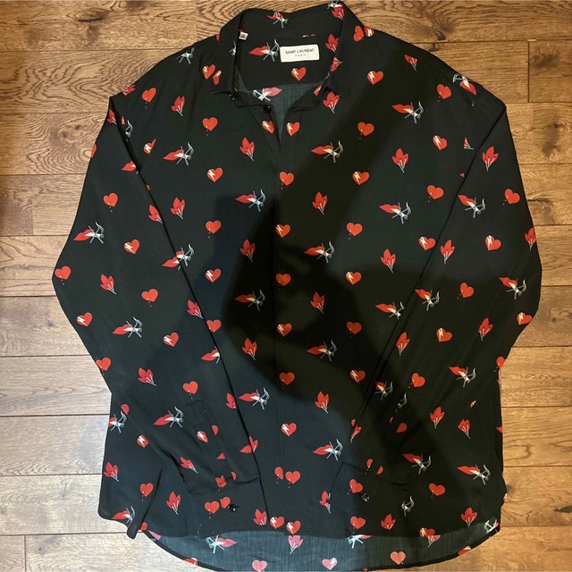 希少 SUGA着用 2017 SAINT LAURENT ドレスシャツ BTS | gulatilaw.com