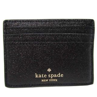 ケイトスペードニューヨーク(kate spade new york)の【新品】●ギフトBOX付!!● ケイトスペード カードケース K9261 001(名刺入れ/定期入れ)