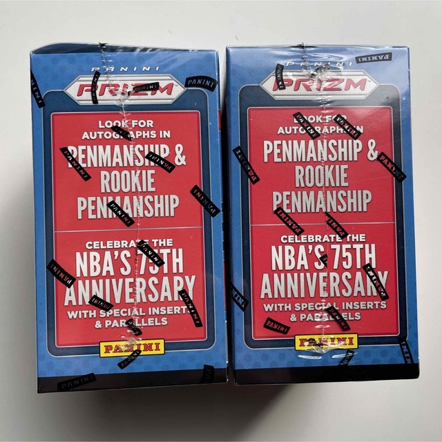 panini NBA 2021-22 PRIZM ブラスター 2箱 エンタメ/ホビーのトレーディングカード(Box/デッキ/パック)の商品写真