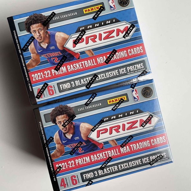 panini NBA 2021-22 PRIZM ブラスター 2箱 エンタメ/ホビーのトレーディングカード(Box/デッキ/パック)の商品写真