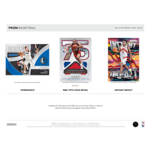panini NBA 2021-22 PRIZM ブラスター 2箱 エンタメ/ホビーのトレーディングカード(Box/デッキ/パック)の商品写真