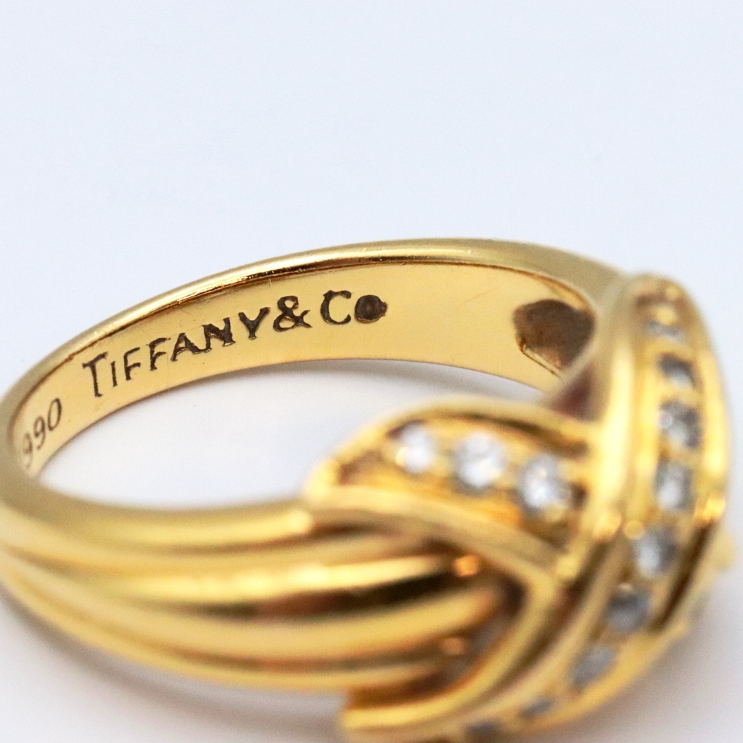 Tiffany & Co. - ティファニー ヴィンテージ シグネチャー リング 約8 