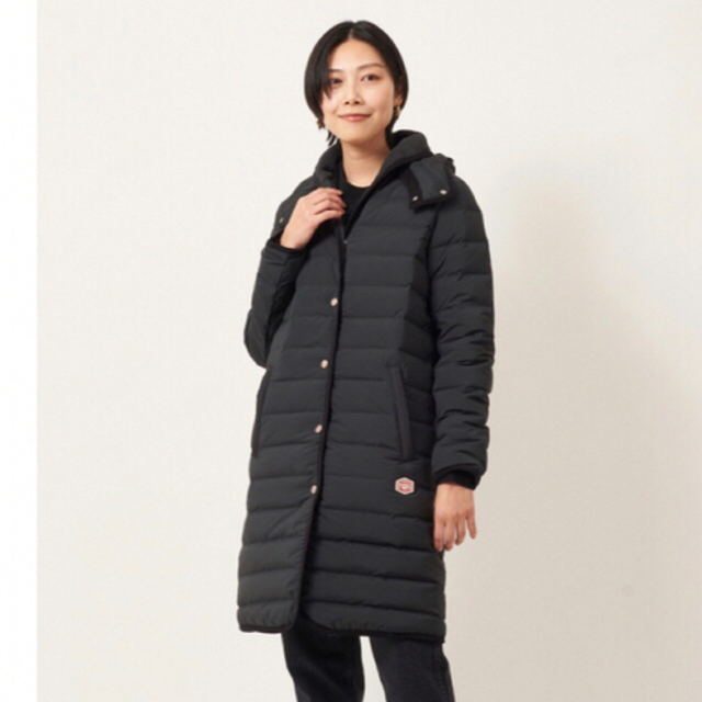 美品 バンソンエミレイユ ダウンコート 黒 36サイズ-