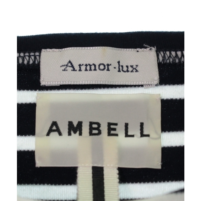 AMBELL(アンベル)のAMBELL アンベル ワンピース F 紺x白(ボーダー) 【古着】【中古】 レディースのワンピース(ひざ丈ワンピース)の商品写真