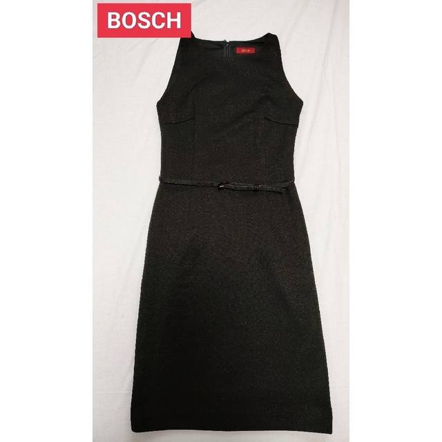 BOSCH(ボッシュ)のBOSCHピンクラメ入りワンピース レディースのワンピース(ひざ丈ワンピース)の商品写真