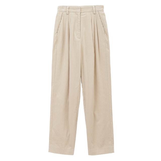 CLANE(クラネ)のCLANE クラネ CORDUROY TAPERED PANTS レディースのパンツ(カジュアルパンツ)の商品写真