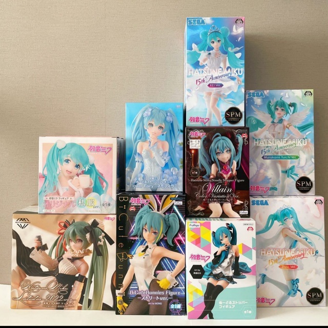 新品未開封★9体セット★初音ミク フィギュア