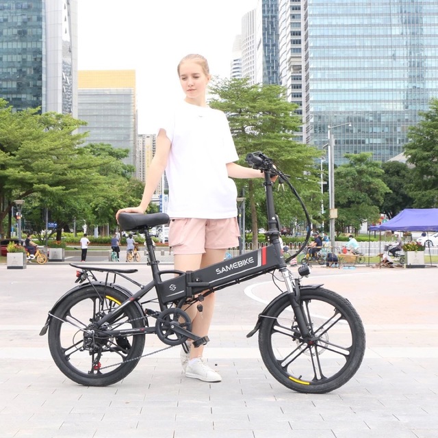 【新型・数量限定】日本未発売SAMEBIKE 350w 10.4ah電動自転車