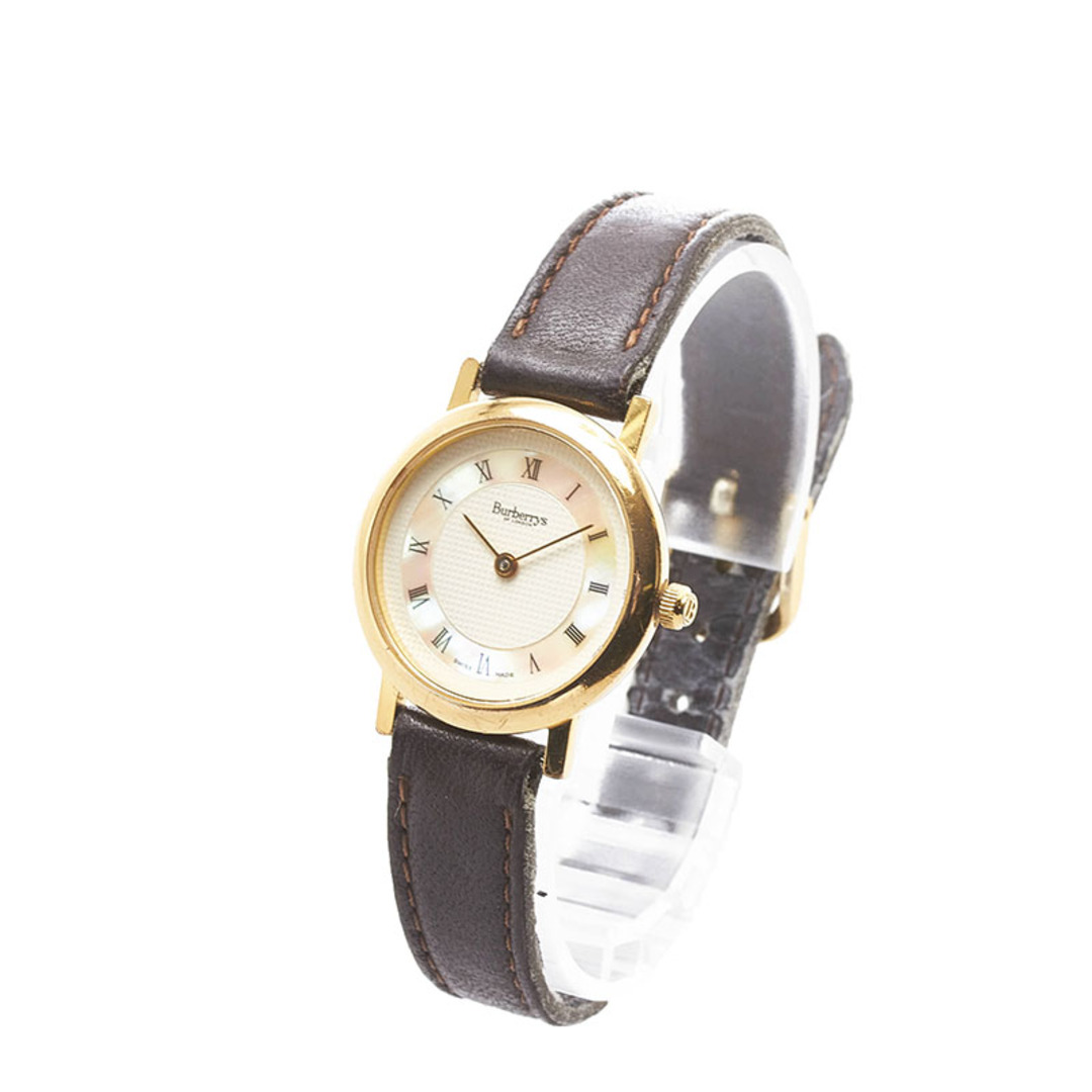 バーバリー 腕時計 6000L クオーツ アイボリー文字盤 ステンレススチール レディース BURBERRY 【1-0083678】 - 2