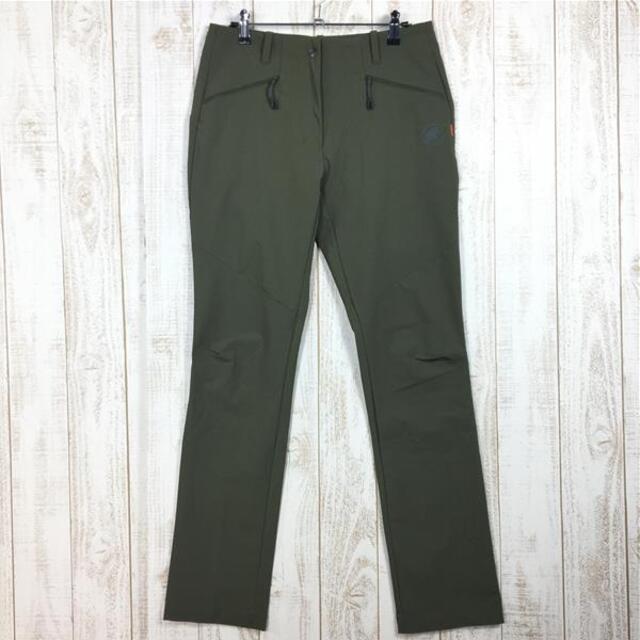 Mammut(マムート)のWOMENs M  マムート トレッカーズ 2.0 パンツ AF ウィメン Trekkers 2.0 Pants AF Women ソフトシェル MAMMUT 1021-00420 グリーン系 レディースのファッション小物(その他)の商品写真