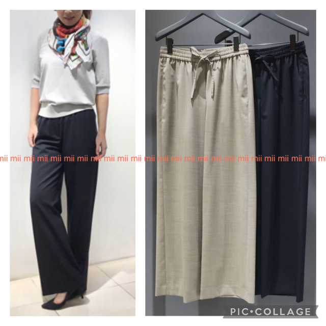 ✤セオリーリュクス theory luxe サマーウール ワイド-