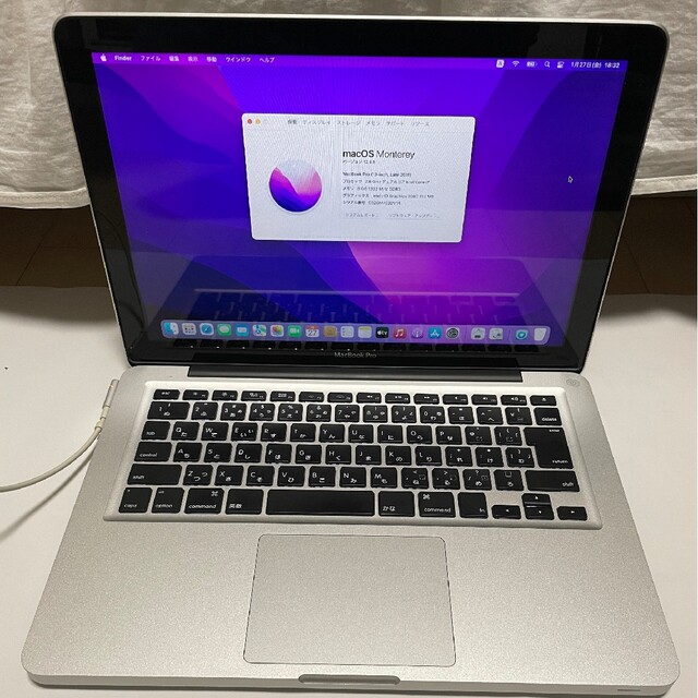 Mac (Apple)(マック)のmacOS Monterey corei7 Apple MacBook Pro スマホ/家電/カメラのPC/タブレット(ノートPC)の商品写真
